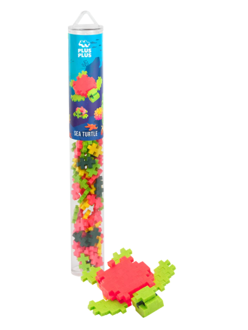 Set constructie Plus-Plus, tub 100 piese, Broasca Testoasa [5]