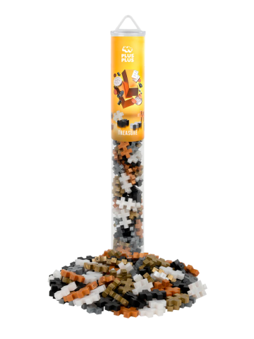 Set constructie Plus-Plus, tub 100 piese, Comori [2]