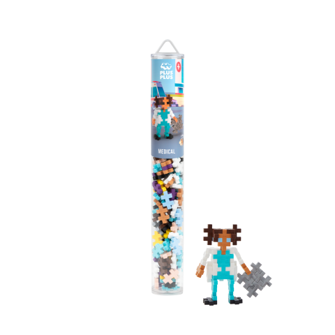 Set constructie Plus-Plus, tub 100 piese, Doctor [1]