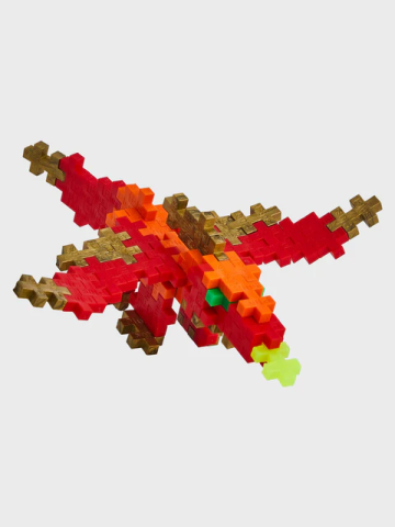 Set constructie Plus-Plus, tub 100 piese, Dragon [2]