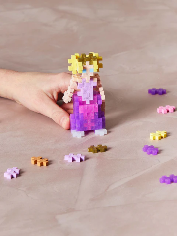 Set constructie Plus-Plus, tub 100 piese, Printesa [4]