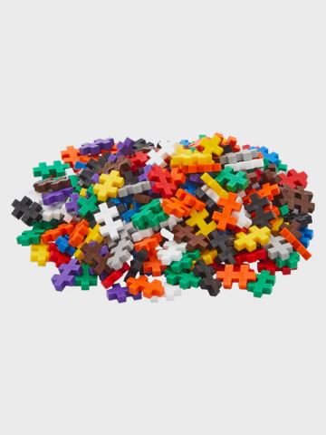 Set constructie Plus-Plus, tub 240 piese, Basic, culori standard [2]