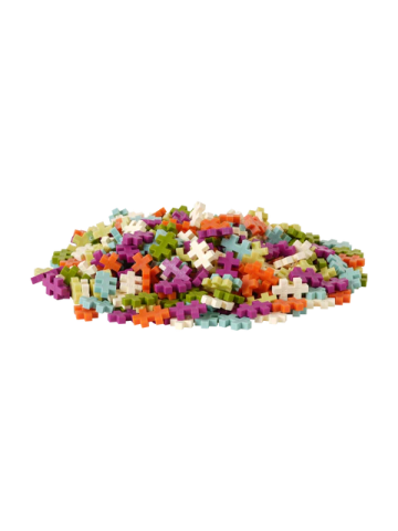 Set constructie Plus-Plus, tub 240 piese, Botanica Mix, culori botanice [1]