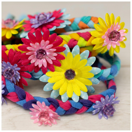 Set creatie - Bentite cu floricele, Galt, 6-7 ani + [2]