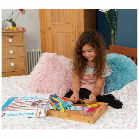 Vârsta - Set creatie - Bentite cu floricele, Galt, 6-7 ani +
