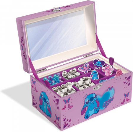Jucarii si jocuri copii - Set creatie bijuterii - Stitch, LISCIANI, 7 ani+