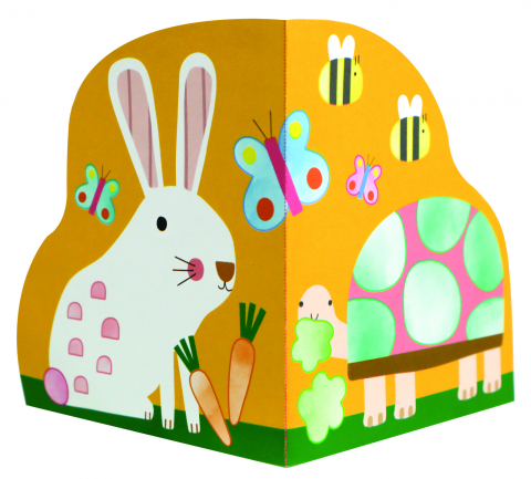 Set creativ 2 in 1 - Pictura si Origami - Animale prietenoase [5]