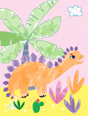 Set creativ 4 in 1 - Dinozauri [9]