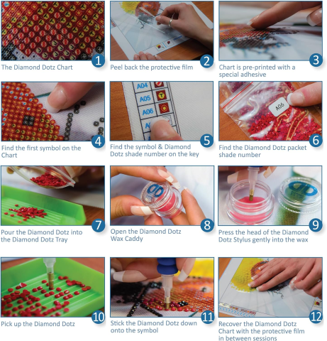 Set creativ 6 in 1, My Little Pony, pictura cu diamante [6]