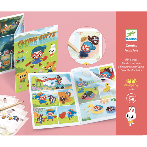 Jucarii copii 8-9 ani - Set creativ, Animatie Djeco, Sofie, 4-5 ani +