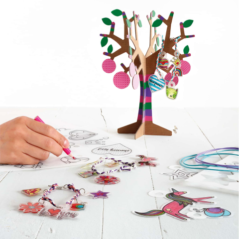 Set creativ - Creează bijuterii cu Magic Plastic, Apli Kids, 6 ani+ [2]