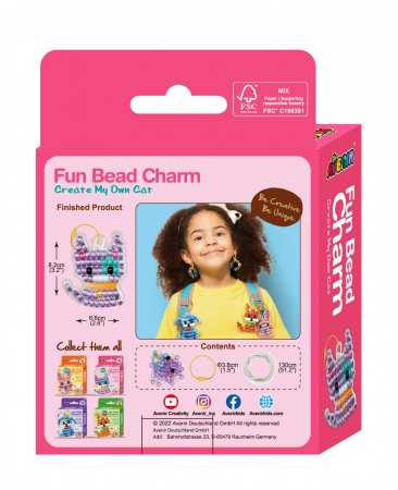 Set creativ cu margele distractive - Pandantiv Pisica, + 5 ani [6]