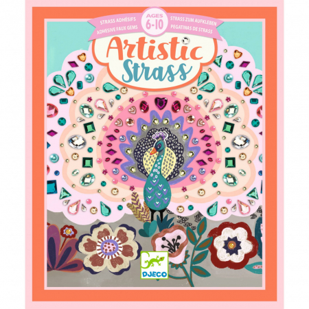 Set creativ cu strasuri Frumusete salbatica, Djeco, 6-10 ani [1]