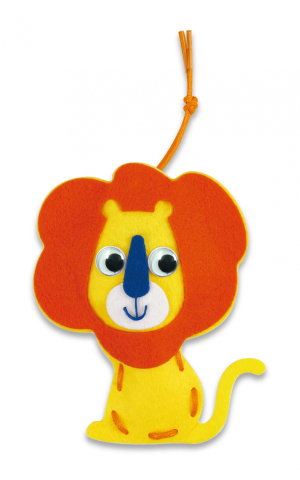 Set creativ de cusut cu tehnica siretului - Primul meu Pandantiv Animale, nivel 1 [4]