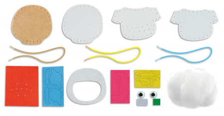 Set creativ de cusut cu tehnica siretului - Primul meu Pandantiv Astronaut, nivel 3, + 3 ani [5]