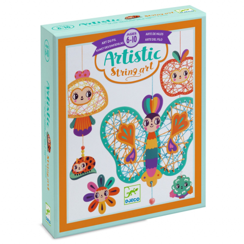 Jucarii copii 8-9 ani - Set creativ de cusut Gradina, Djeco