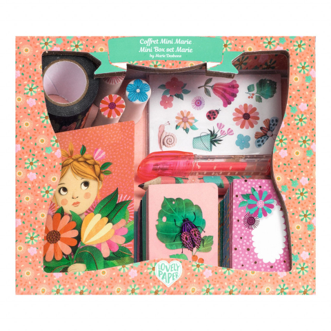 Papetarie si Rechizite - Set creativ de papetarie Marie, Djeco, + 6  ani