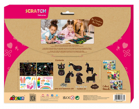 Set creativ de razuit - Unicorni in miscare, + 5 ani [2]