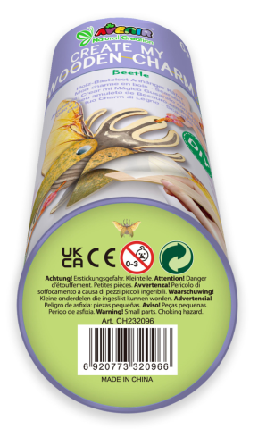 Set creativ din lemn - breloc Carabus, colectia Creatii Naturale [1]