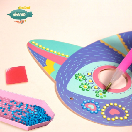 Set creativ DIY - Masti cu diamante - Pisica, + 5 ani [4]