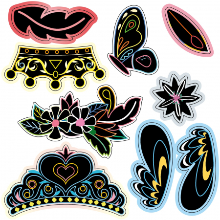 Set creativ DIY - Masti cu diamante - Printesa, + 5 ani [4]