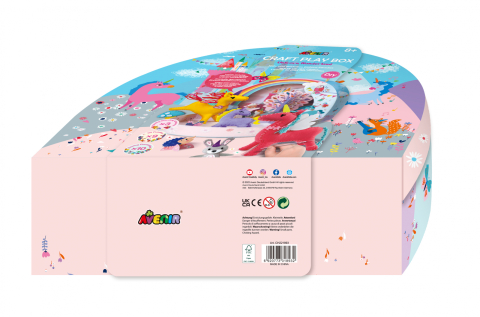 Set creativ DIY portabil - Lumea Fantastica a Unicornilor cu activitati de cusut, construit si joc de rol [6]