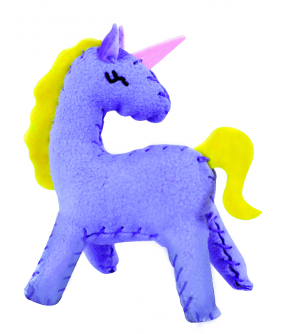 Set creativ DIY portabil - Lumea Fantastica a Unicornilor cu activitati de cusut, construit si joc de rol [9]