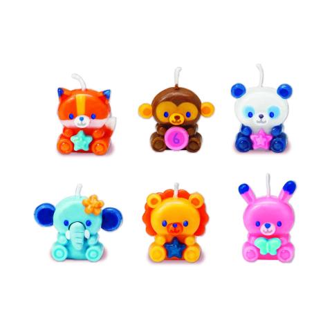 Set creativ DIY - Realizeaza lumanari in forma de animalute [2]