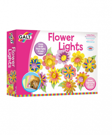 Jucarii si jocuri copii - Set creativ - Floricele cu LED