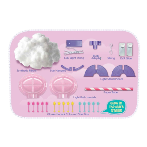 Set creativ - Lampa nor pufoasa DIY - KidzMaker [1]