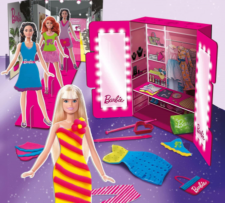 Set creativ modelaj Barbie - Parada modei, LISCIANI, 4-5 ani + [7]