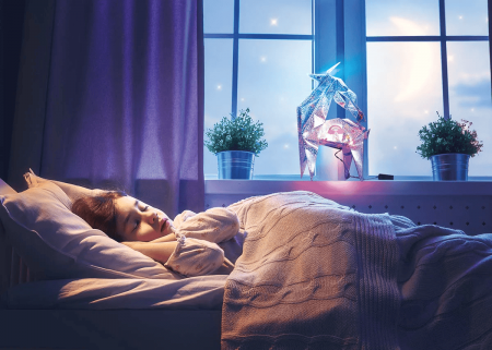 Set creativ - Origami holografic Unicorn cu iluminare, 4M, +5 ani [5]