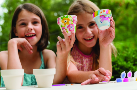 Set creativ - Picteaza propriile ghivece de teracota, +8 ani [4]