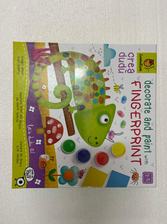Set Creativ Pictura cu amprente, 2 - 5 ani, Ludattica [2]