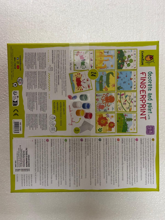 Set Creativ Pictura cu amprente, 2 - 5 ani, Ludattica [3]