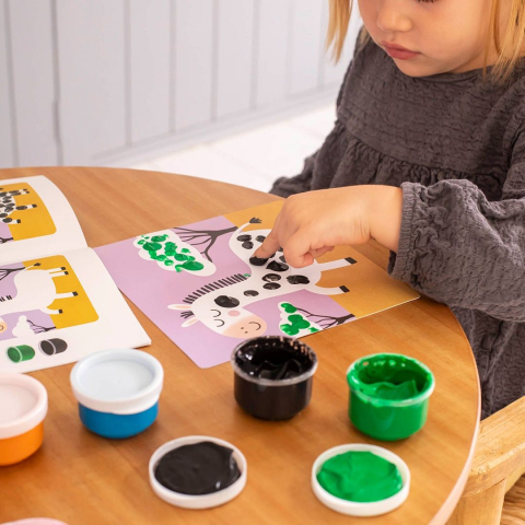 Set creativ pictura cu degetele -Primele mele Creatii - Animale, + 3 ani, Apli Kids [3]