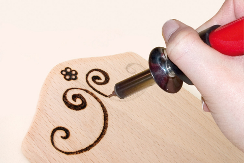 Set creativ pirogravura Dispozitiv 9 varfuri si lemn inclus, Pebaro, +8 ani [2]