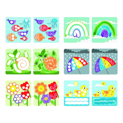 Set creativ -Primele mele creatii - Pictura cu puncte [4]