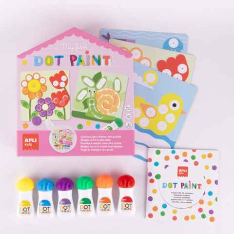 Set creativ -Primele mele creatii - Pictura cu puncte [5]