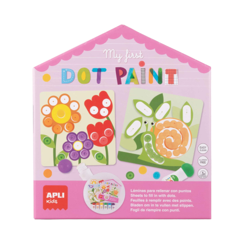Set creativ -Primele mele creatii - Pictura cu puncte [1]