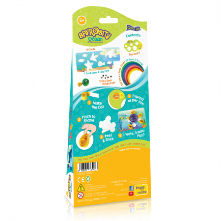 Set Creativ Quilling - Spyrosity Ocean, Imagimake, 5 ani+ [1]