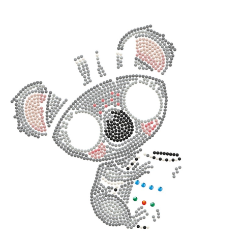 Set creativ tablou Wild and Free, pictura cu diamante [2]