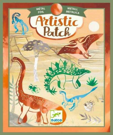 Vârsta - Set creativ transfer Djeco, Dinozauri, 6-7 ani +