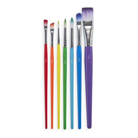 Set de 7 pensule universale, colorate [1]