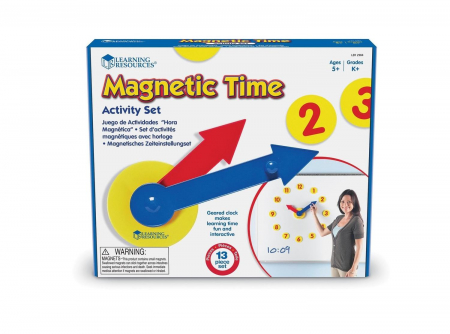 Set de activitati cu ceas, Learning Resources, 4-5 ani + [2]