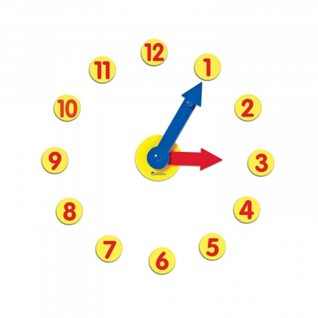 Ceasuri copii - Set de activitati cu ceas, Learning Resources, 4-5 ani +