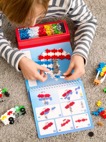 Set de Activitati Plus-Plus, 125 piese, Mijloace de transport [1]