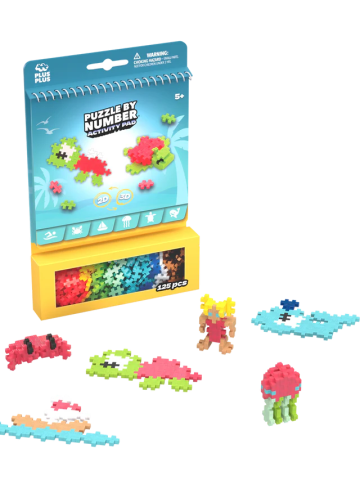 Jucarii si jocuri copii - Set de Activitati Plus-Plus, 125 piese, Ocean