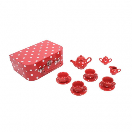 Bucatarii copii - Set de ceai din portelan, BIGJIGS Toys, 2-3 ani +