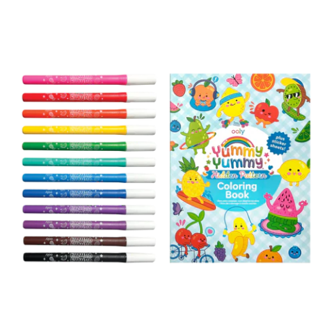 Set de Colorat Parfumat Yummy Yummy ,   3 in 1 [8]